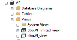 views inside view folder