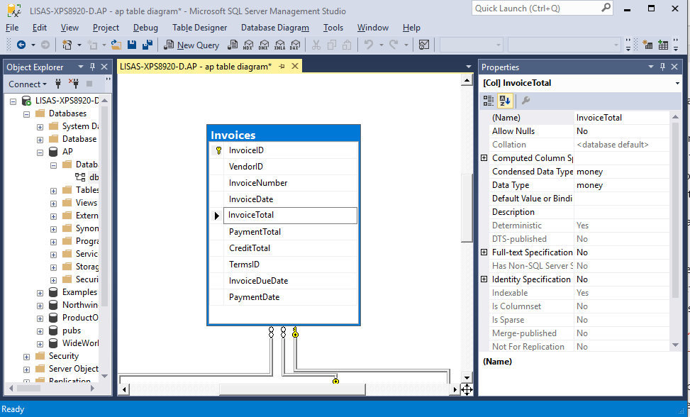 invoicetotal properties