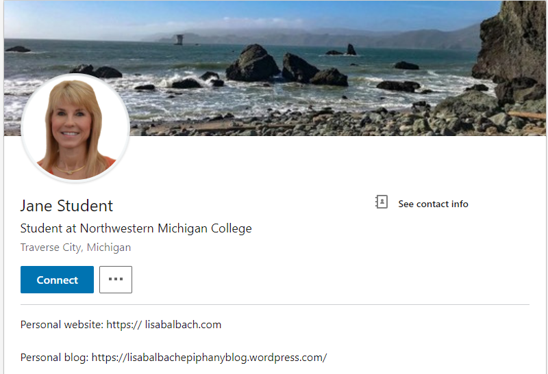 example of a student profile
