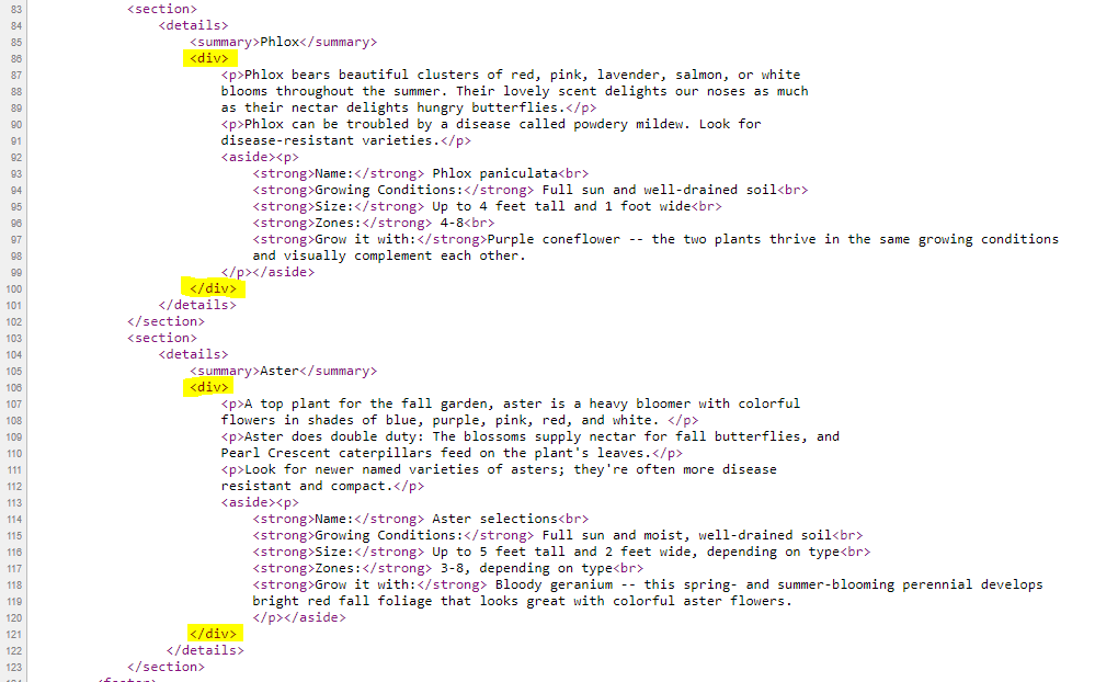 adding div part 2