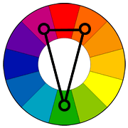split complementary scheme