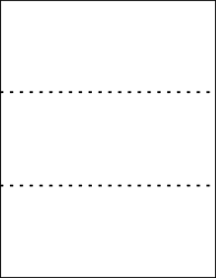 Example of dividing the page into thirds horizontically