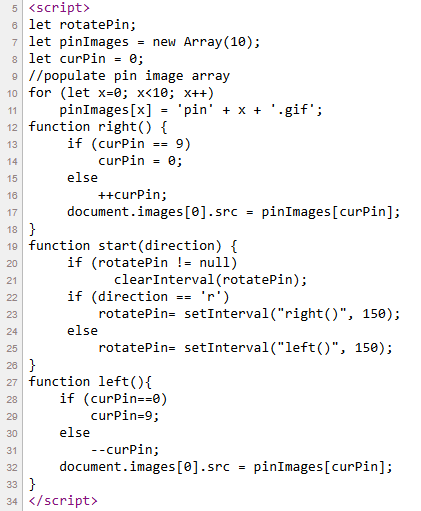 pushpin code
